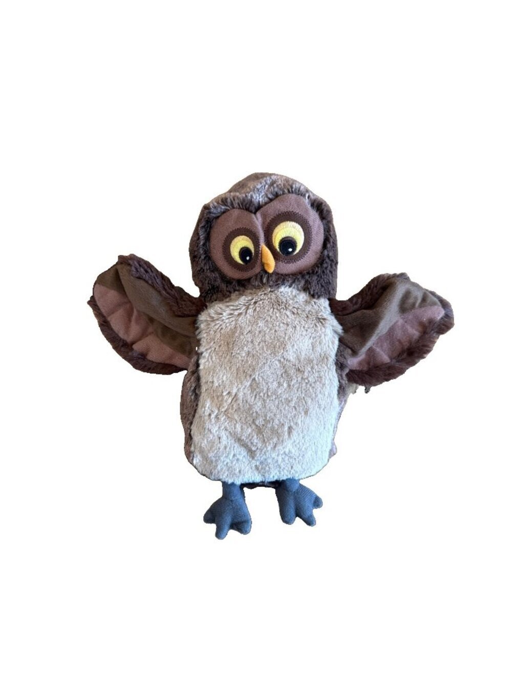 Ikea Owl Puppet Bird Sewn Eyes Vandring Uggla Learning Doll yellow Eyes Soft